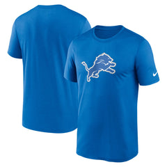 Detroit Lions Primetime Legend Logo Performance T-Shirt Blue | Nike for Sale