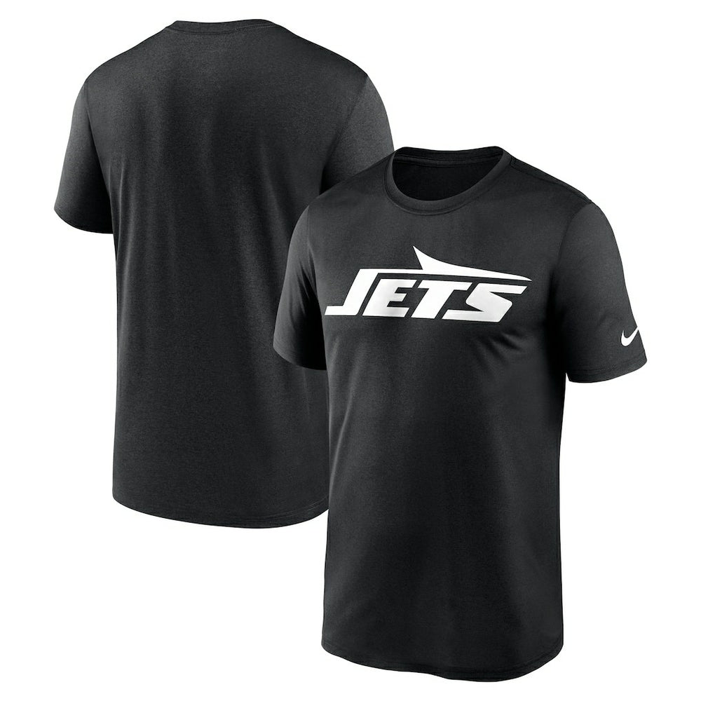 New York Jets Primetime Legend Logo Performance T-Shirt Black | Nike for Sale