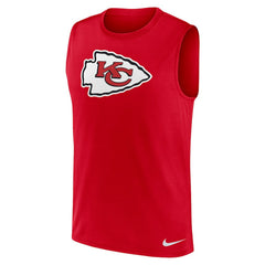 Kansas City Chiefs Blitz Legend Dri-FIT Muscle Tank Top Red | Nike for Sale