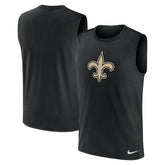 New Orleans Saints Blitz Legend Dri-FIT Muscle Tank Top Black | Nike for Sale