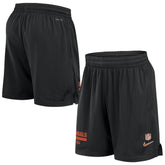 Cincinnati Bengals 2024 Sideline Performance Mesh Shorts Black | Nike for Sale