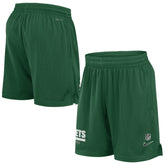 New York Jets 2024 Sideline Performance Mesh Shorts Green | Nike for Sale