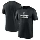 Las Vegas Raiders Sideline Legend Performance T-Shirt Black | Nike for Sale