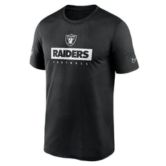 Las Vegas Raiders Sideline Legend Performance T-Shirt Black | Nike for Sale