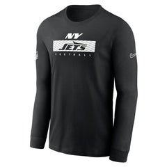 New York Jets Sideline Dri-FIT Long Sleeve T-Shirt Black | Nike for Sale