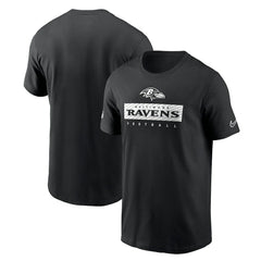 Baltimore Ravens Sideline Performance T-Shirt Black | Nike for Sale