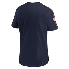 Denver Broncos 2024 Sideline Coach UV Performance T-Shirt Navy | Nike for Sale
