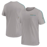 Miami Dolphins 2024 Sideline Coach UV Performance T-Shirt Gray | Nike for Sale