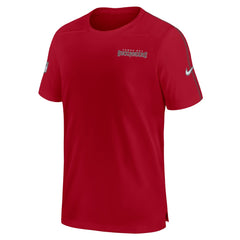 Tampa Bay Buccaneers 2024 Sideline Coach UV Performance T-Shirt Red | Nike for Sale
