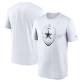 Dallas Cowboys Primetime Legend Icon Performance T-Shirt White | Nike for Sale