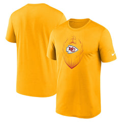 Kansas City Chiefs Primetime Legend Icon Performance T-Shirt Gold | Nike for Sale
