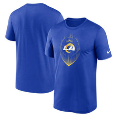 Los Angeles Rams Primetime Legend Icon Performance T-Shirt Royal | Nike for Sale