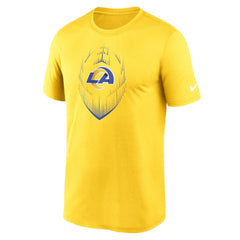 Los Angeles Rams Primetime Legend Icon Performance T-Shirt Gold | Nike for Sale