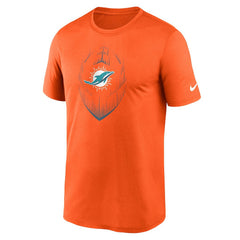 Miami Dolphins Primetime Legend Icon Performance T-Shirt Orange | Nike for Sale