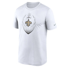 New Orleans Saints Primetime Legend Icon Performance T-Shirt White | Nike for Sale