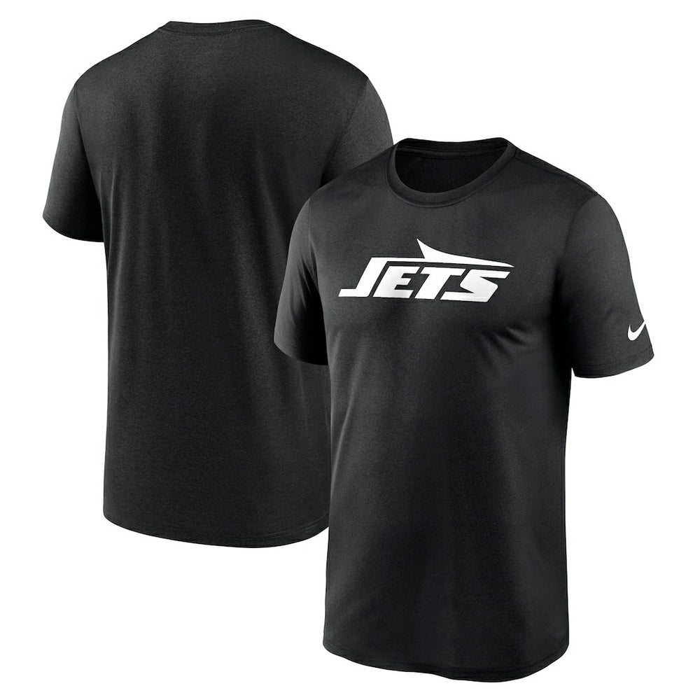 New York Jets Primetime Legend Wordmark Performance T-Shirt Black | Nike for Sale