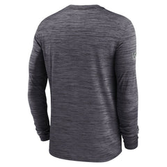 Las Vegas Raiders Sideline Velocity Dri-FIT Long Sleeve T-Shirt Black | Nike for Sale
