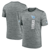 Tennessee Titans Sideline Velocity Dri-FIT T-Shirt Gray | Nike for Sale