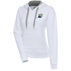 Tampa Bay Rays Antigua Women's Cooperstown Victory Pullover Hoodie - MLB