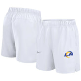 Los Angeles Rams Blitz Victory Dri-FIT Shorts White | Nike for Sale