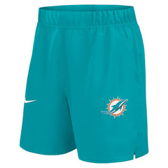 Miami Dolphins Blitz Victory Dri-FIT Shorts Aqua | Nike for Sale