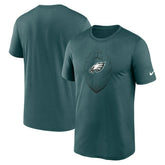 Philadelphia Eagles Big & Tall Blitz Legend Icon T-Shirt Teal | Nike for Sale
