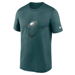 Philadelphia Eagles Big & Tall Blitz Legend Icon T-Shirt Teal | Nike for Sale