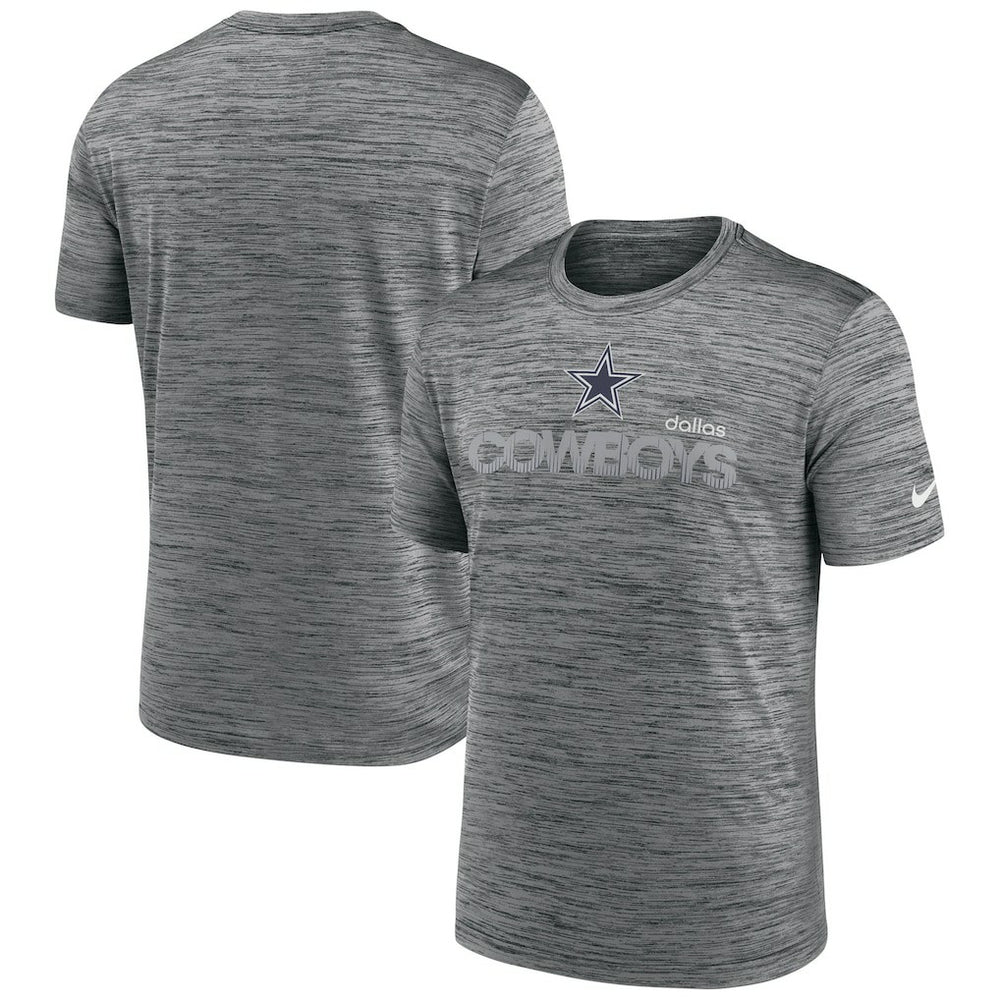 Dallas Cowboys Blitz Velocity Modern Dri-FIT T-Shirt Anthracite | Nike for Sale
