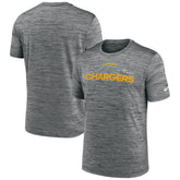 Los Angeles Chargers Blitz Velocity Modern Dri-FIT T-Shirt Anthracite | Nike for Sale