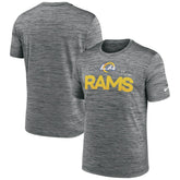 Los Angeles Rams Blitz Velocity Modern Dri-FIT T-Shirt Anthracite | Nike for Sale