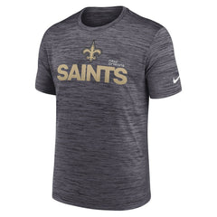 New Orleans Saints Blitz Velocity Modern Dri-FIT T-Shirt Black | Nike for Sale