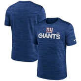 New York Giants Blitz Velocity Modern Dri-FIT T-Shirt Royal | Nike for Sale