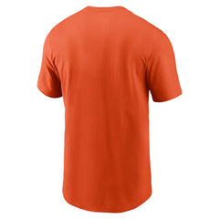 Cincinnati Bengals Primetime Wordmark Essential T-Shirt Orange | Nike for Sale