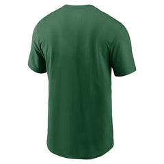 New York Jets Primetime Wordmark Essential T-Shirt Green | Nike for Sale