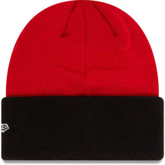 AC Milan New Era Youth Wordmark Cuffed Knit Hat Red | New Era Sale