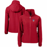 New York Mets Cutter & Buck Women's Charter Eco Recycled Full-Zip Jacket - MLB