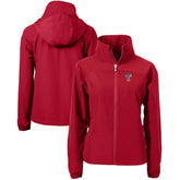 Texas Rangers Cutter & Buck Women's Charter Eco Recycled Full-Zip Jacket - MLB