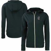 Cleveland Guardians Cutter & Buck Women's Daybreak Eco Recycled Full-Zip Hoodie - MLB