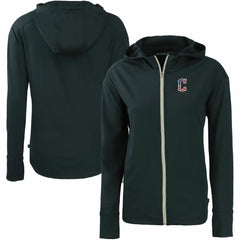 Cleveland Guardians Cutter & Buck Women's Daybreak Eco Recycled Full-Zip Hoodie - MLB