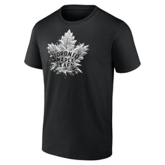 Toronto Maple Leafs Iced Out T-Shirt - Black - NHL
