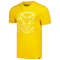 Memphis Grizzlies Sportiqe Unisex Bear Baller Tri-Blend Comfy T-Shirt Gold - NBA