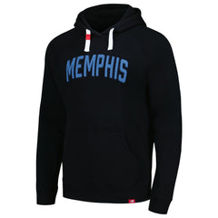 Memphis Grizzlies Sportiqe Unisex Chenille Olsen Tri-Blend Pullover Hoodie Black - NBA