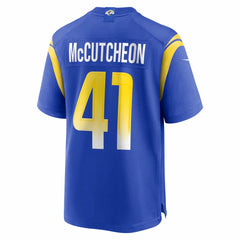 Cameron McCutcheon Los Angeles Rams Game Jersey Royal | Nike for Sale