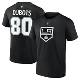 Pierre-Luc Dubois Los Angeles Kings Fanatics Authentic Stack Name & Number T-Shirt - Black - NHL