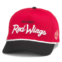 Detroit Red Wings American Needle Roscoe Washed Twill Adjustable Hat - Red/Black - NHL