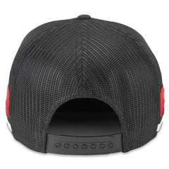 Chicago Blackhawks American Needle HotFoot Stripes Trucker Adjustable Hat - Black - NHL