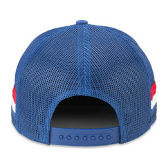 New York Rangers American Needle HotFoot Stripes Trucker Adjustable Hat - Blue - NHL
