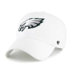 Philadelphia Eagles '47 Clean Up Adjustable Hat White | 47 brand