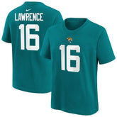 Trevor Lawrence Jacksonville Jaguars Preschool Player Name & Number T-Shirt Teal | Nike for Sale