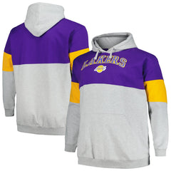 Los Angeles Lakers Big & Tall Pullover Hoodie Purple/Gold - NBA
